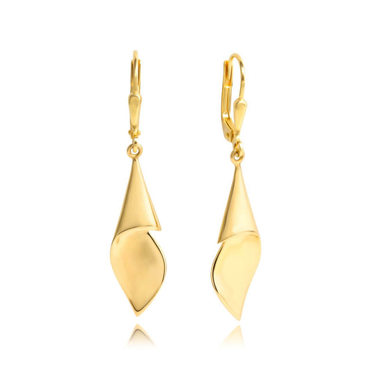 Schmuck Ohrhänger Ohrringe 333 Gelbgold 3,8cm, 1 Paar günstig kaufen