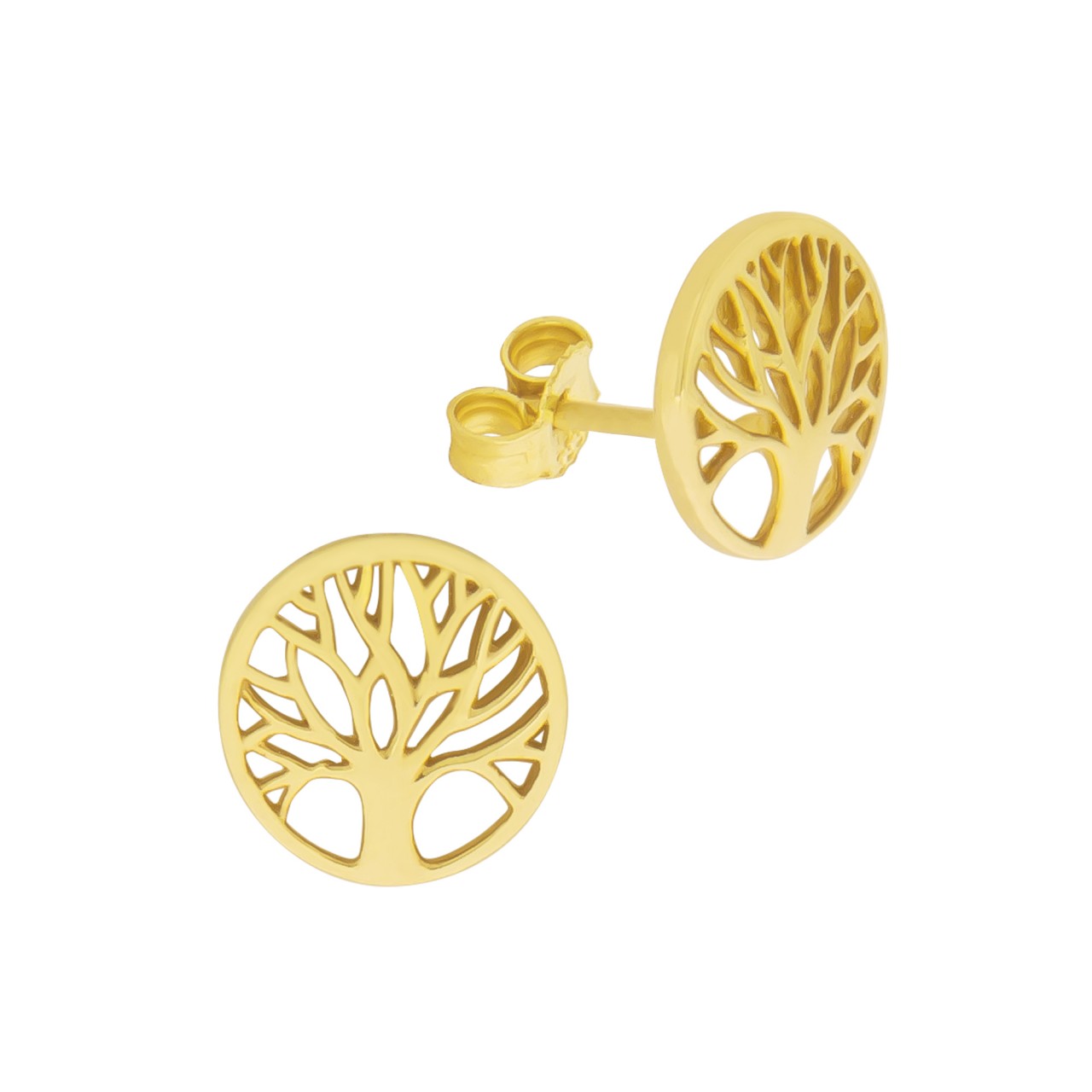 Schmuck Ohrstecker Damen 333 Gelbgold 1,0cm, 1 Paar günstig kaufen