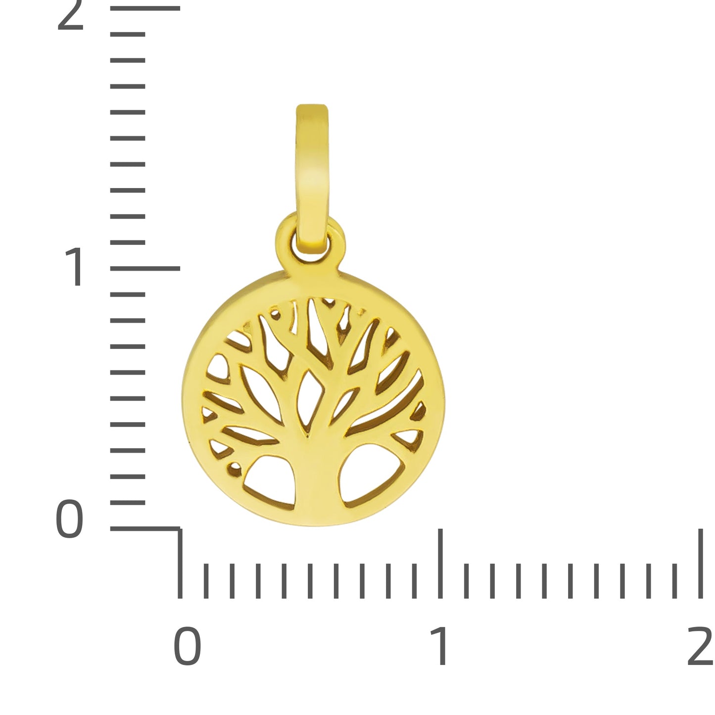 Anhänger 333/- Gold 1,0cm