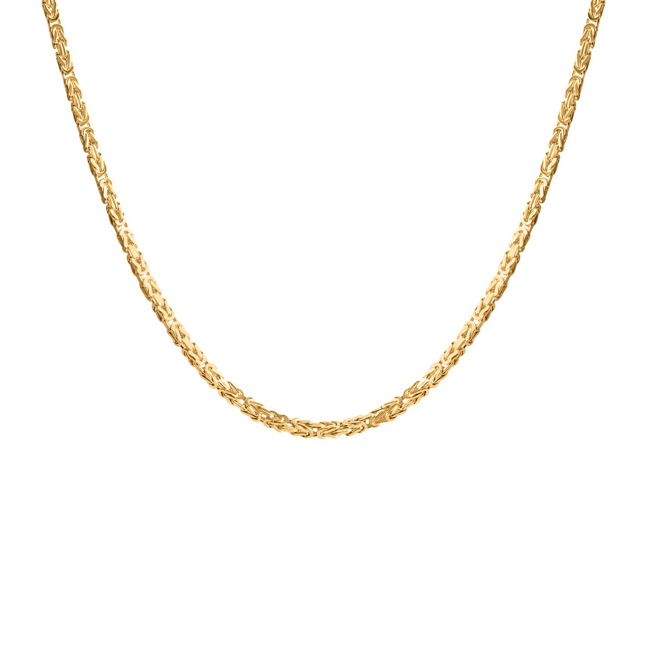 Schmuck Collier Goldkette Damen 333er Gelbgold Königskette günstig kaufen