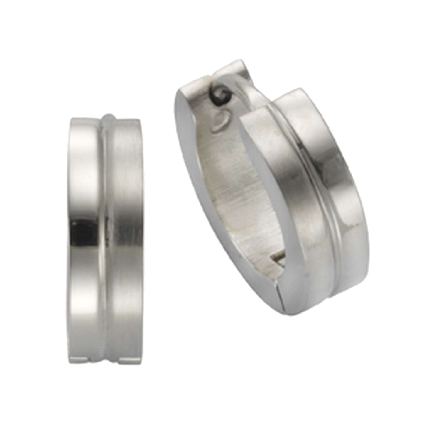 Schmuck Creolen Ohrringe Damen Edelstahl 1,3cm, 1 Paar günstig kaufen