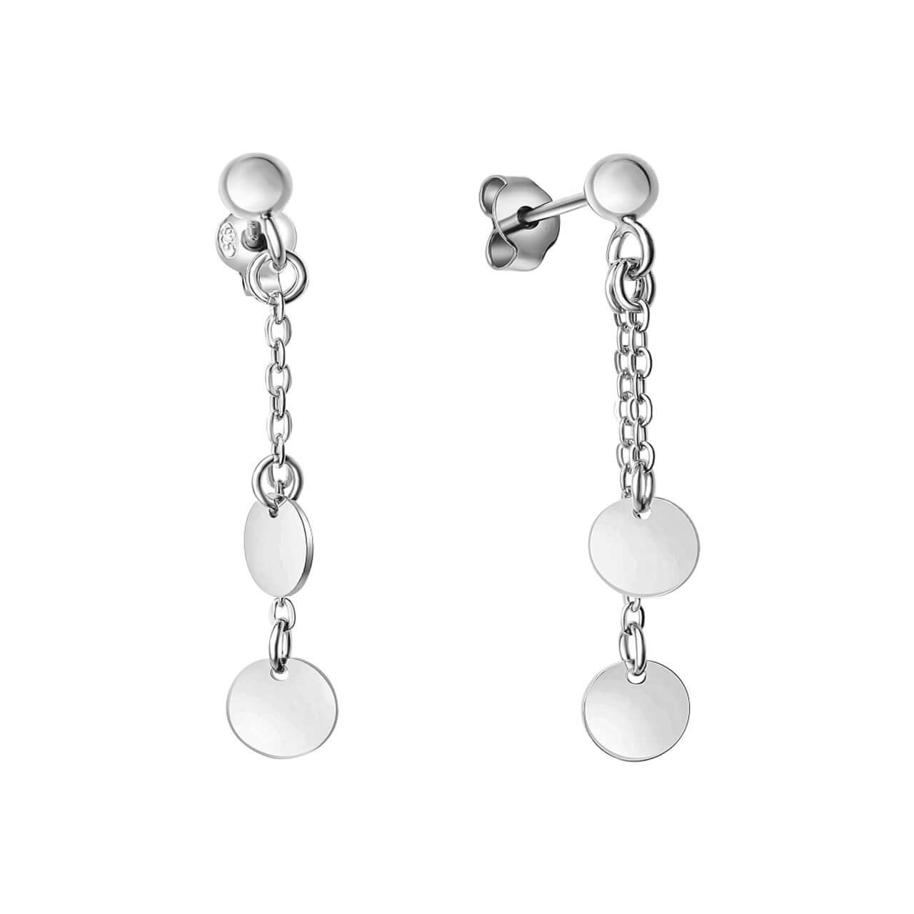 Schmuck Ohrhänger Ohrringe 925-Sterling Silber rhodiniert 3,7cm, 1 Paar günstig kaufen