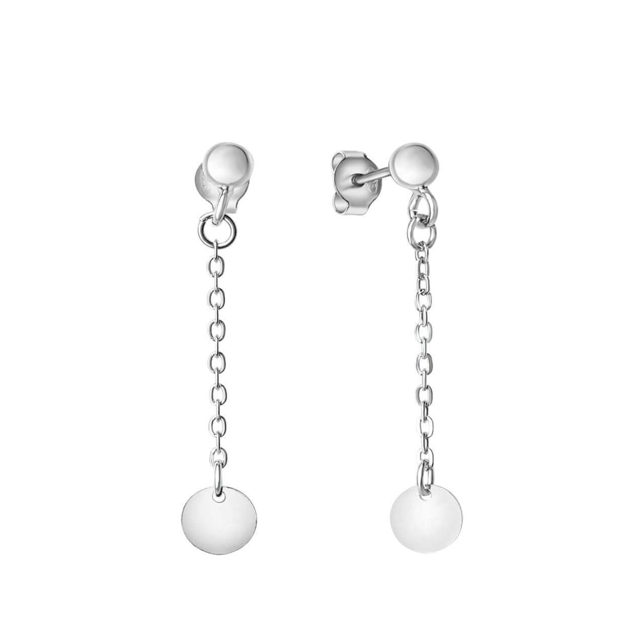 Schmuck Ohrhänger Ohrringe 925-Sterling Silber rhodiniert 4,1cm, 1 Paar günstig kaufen