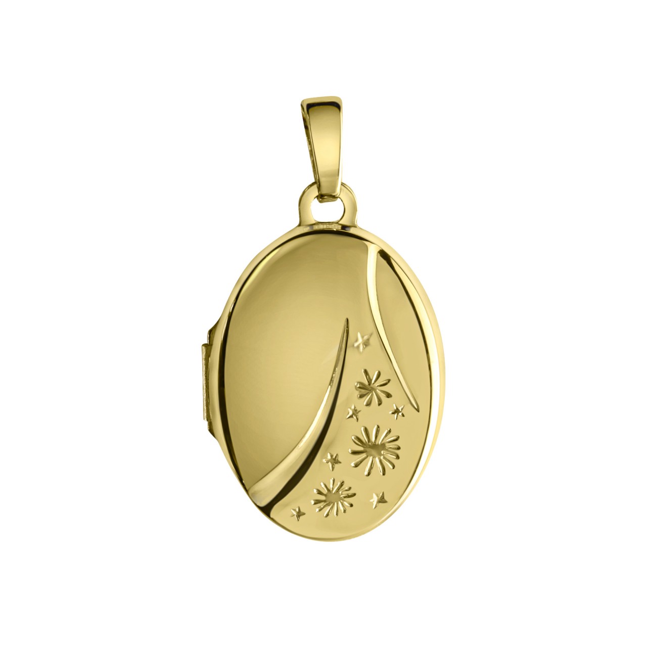 Schmuck Halsketten-Anhänger Damen 375 Gelbgold 2,5cm günstig kaufen