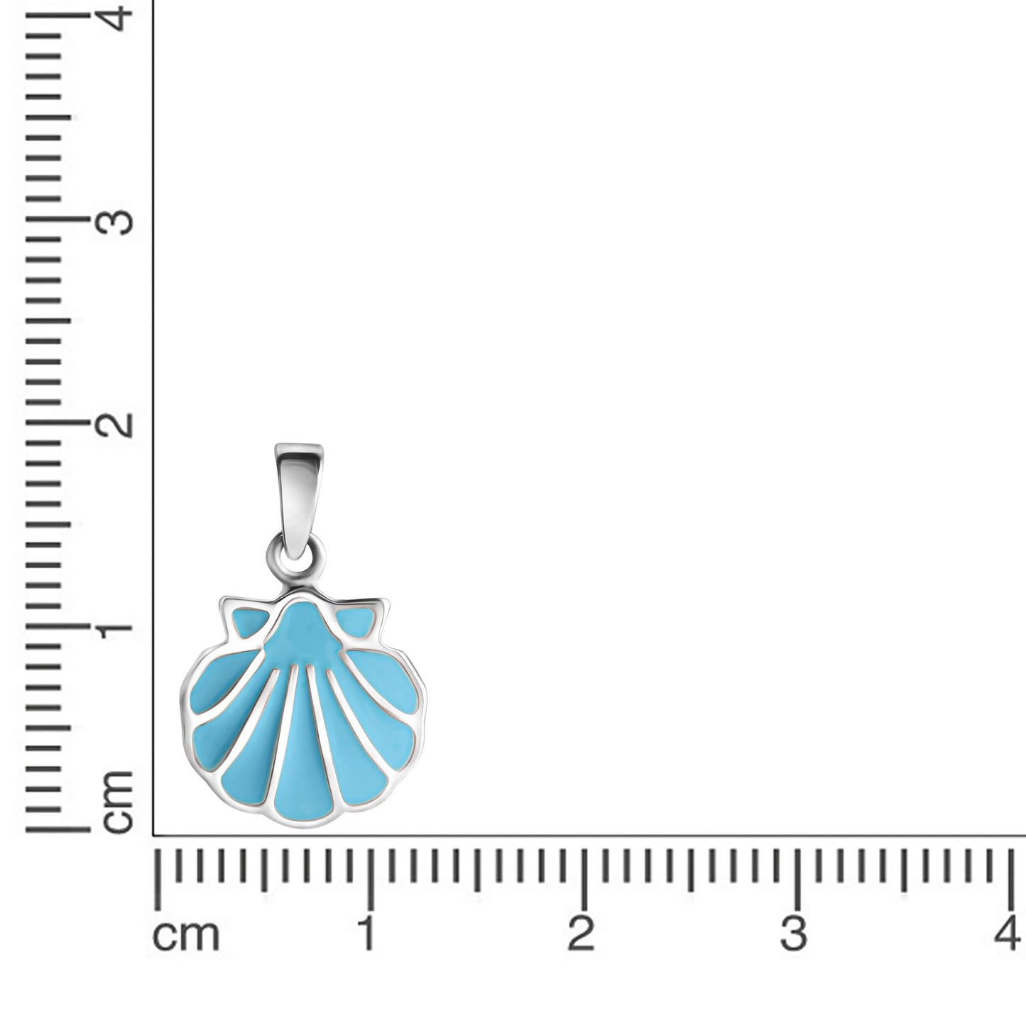 Anhänger 925/- Sterling Silber weiss 1,8cm