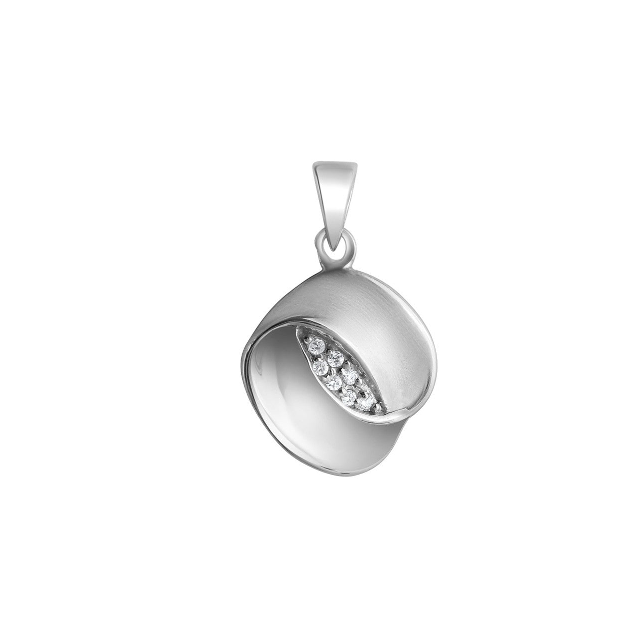 Schmuck Halsketten-Anhänger Damen 925-Sterling Silber rhodiniert 1,9cm günstig kaufen