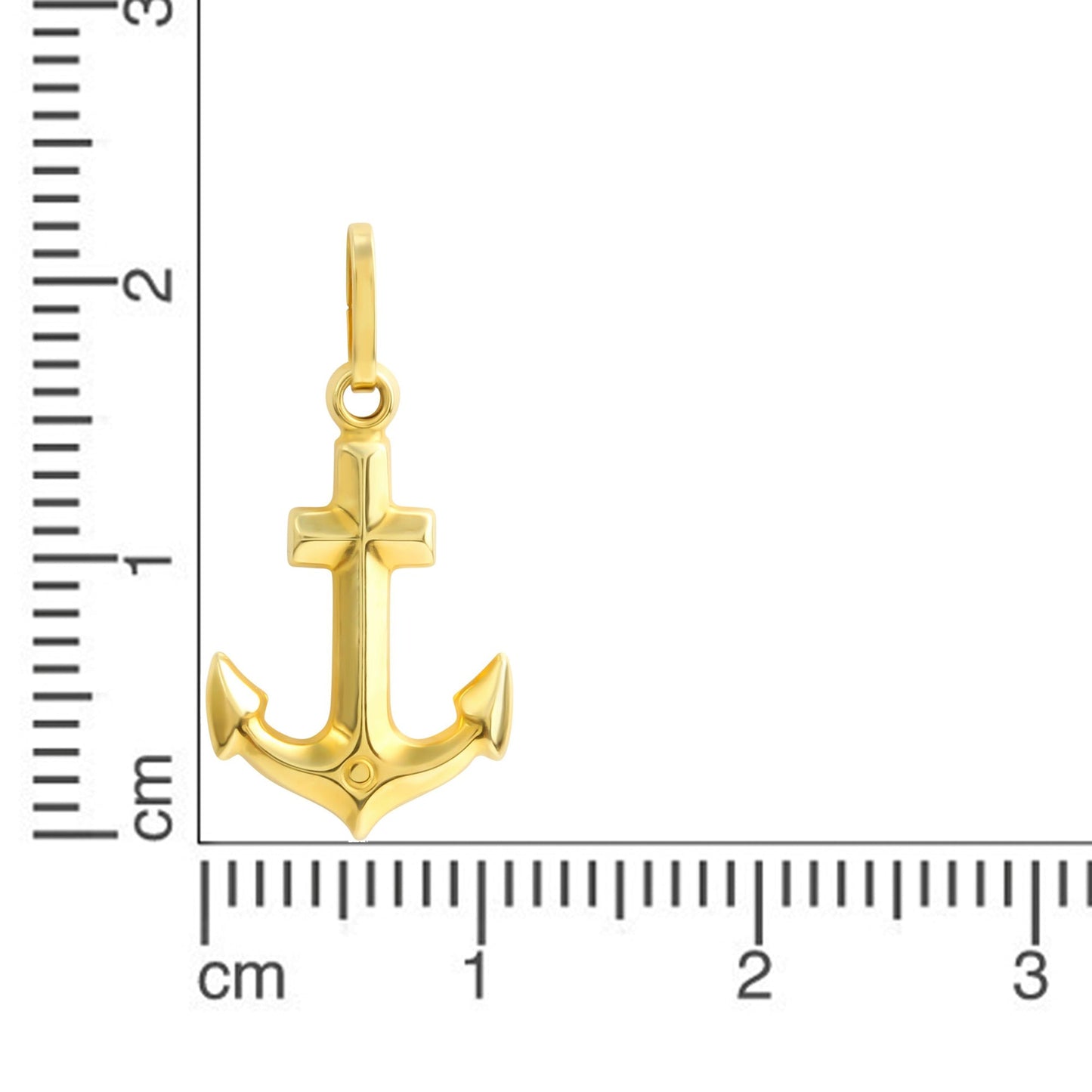 Anhänger 925/- Sterling Silber vergoldet 2,1cm