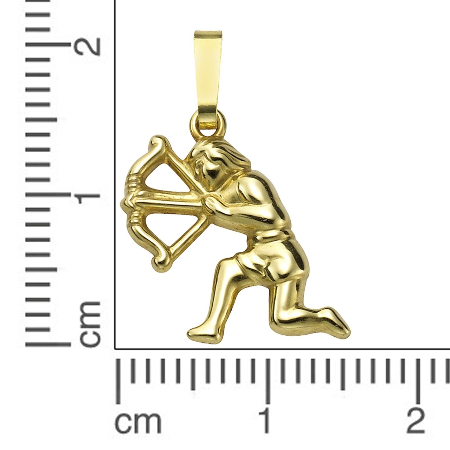 Anhänger Sternzeichen Schütze 585/- Gold 1,8cm