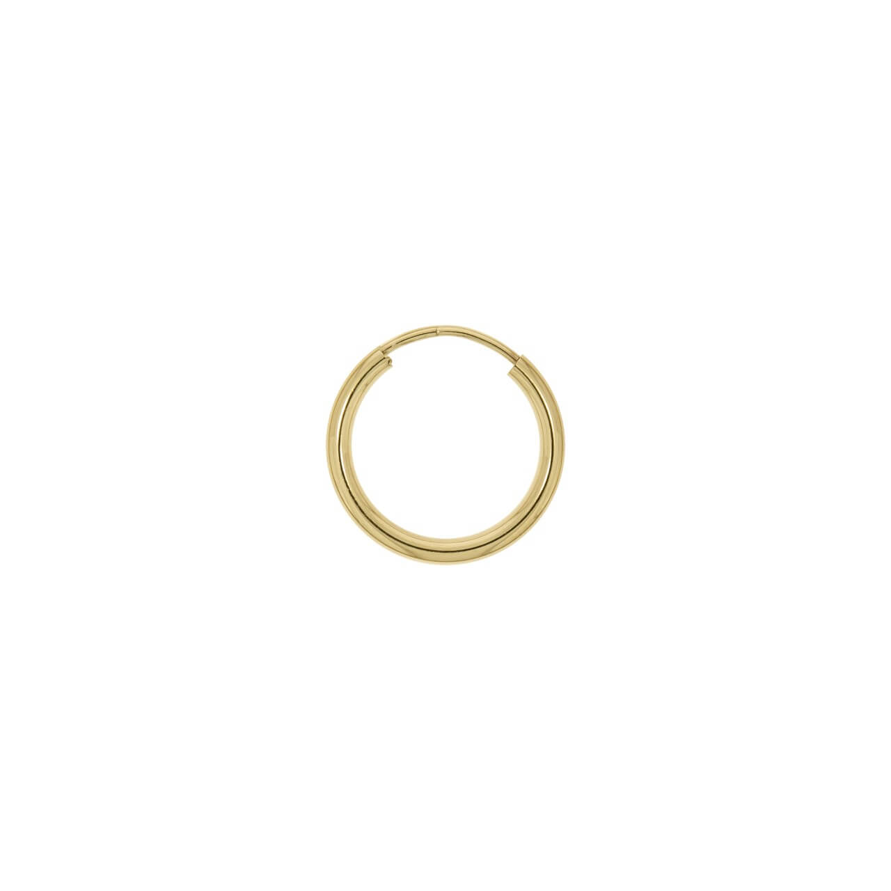 Schmuck Creolen Ohrringe Damen 585er Gelbgold glanz 15mm, 1 Paar günstig kaufen