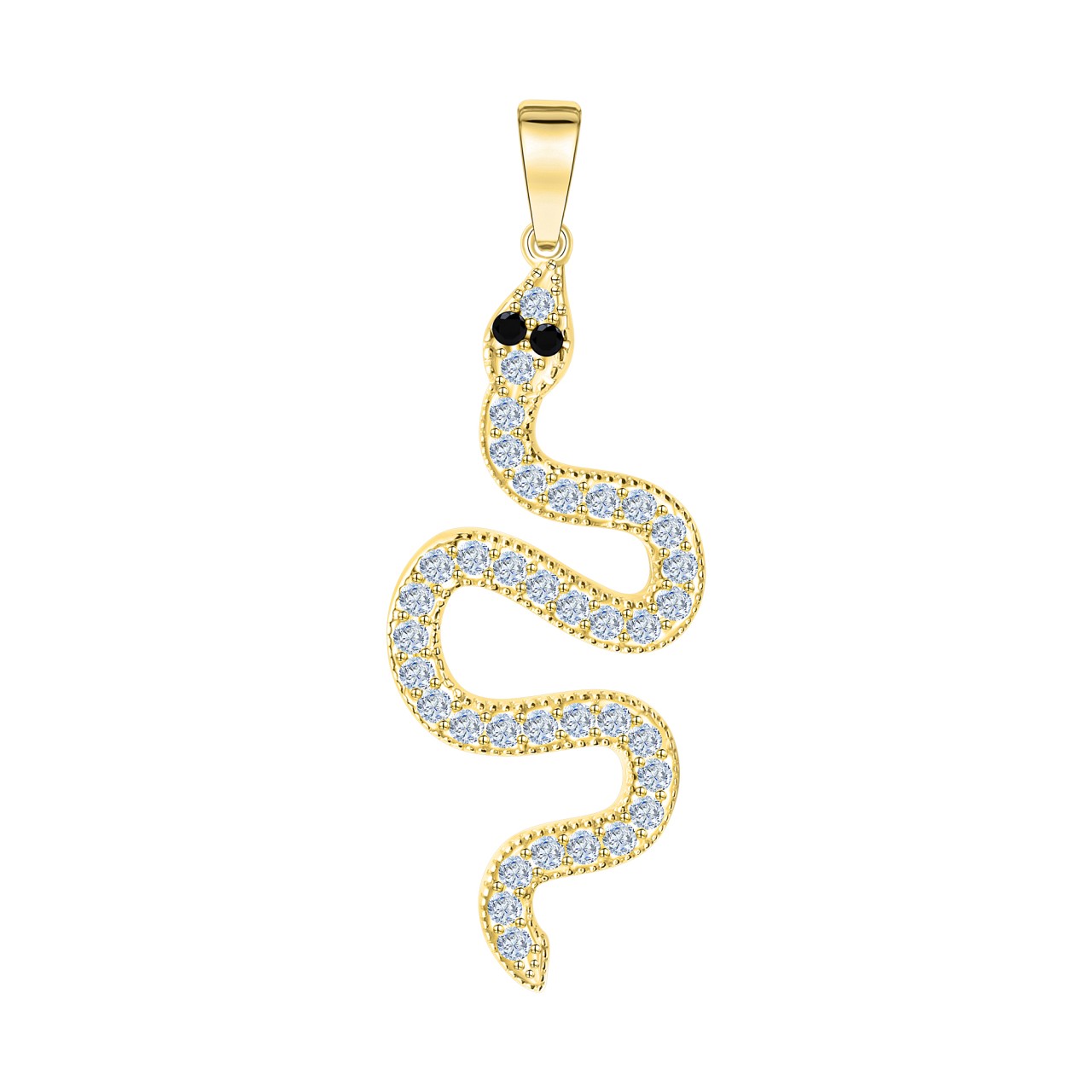 Schmuck Halsketten-Anhänger Damen 375er Gelbgold glanz Zirkonia 3,2cm günstig kaufen