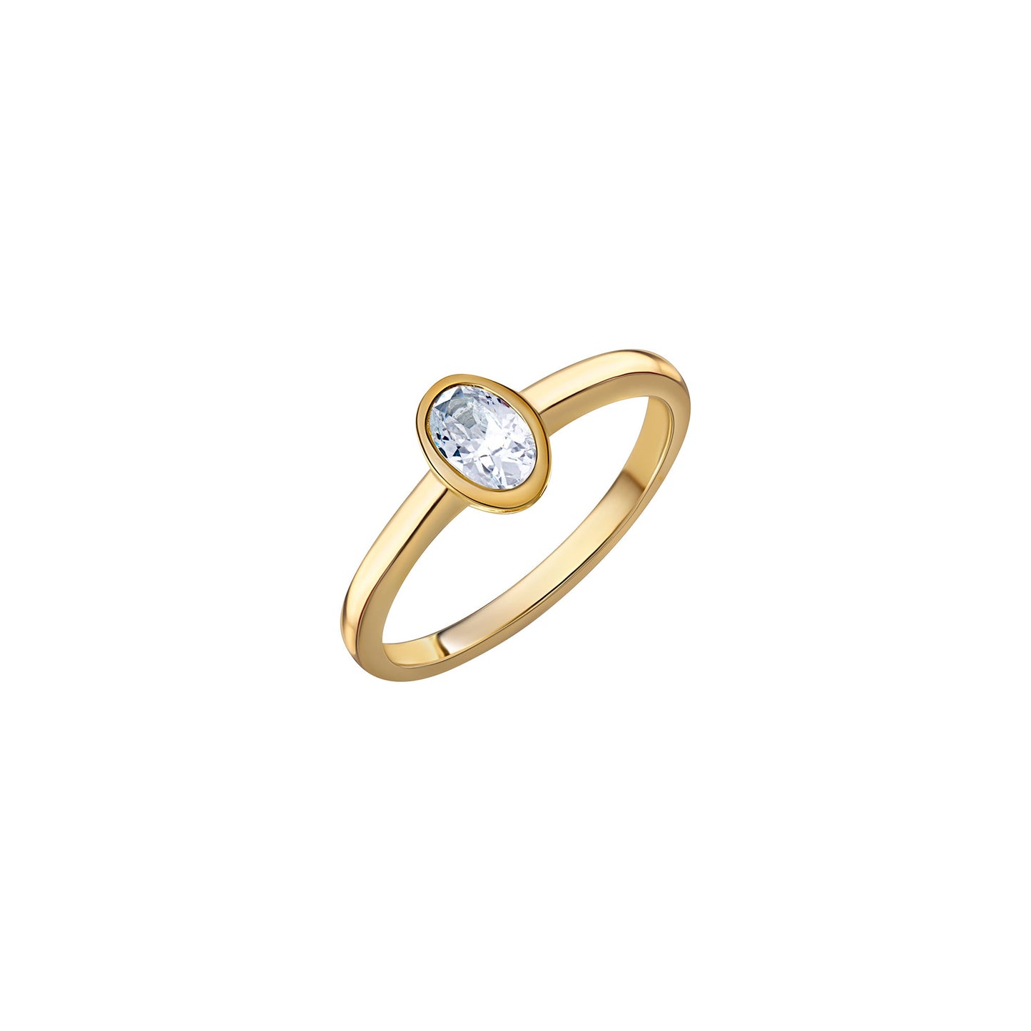 Ring 375/- Gold Zirkonia