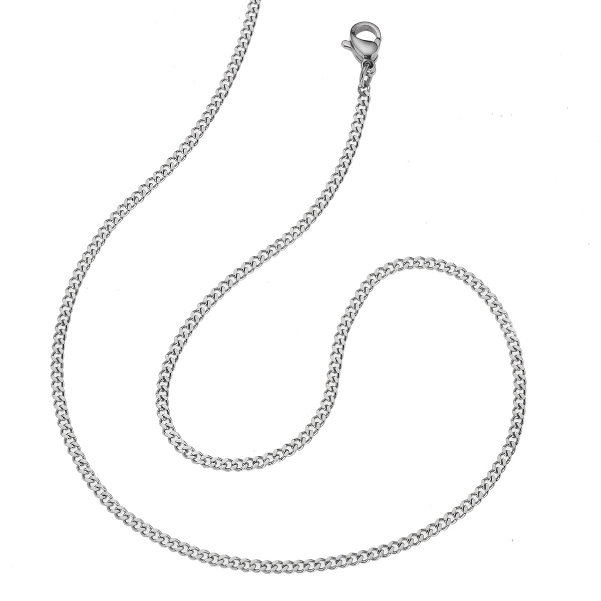 Schmuck Collier Unisex Panzerkette Edelstahl 2mm breit günstig kaufen