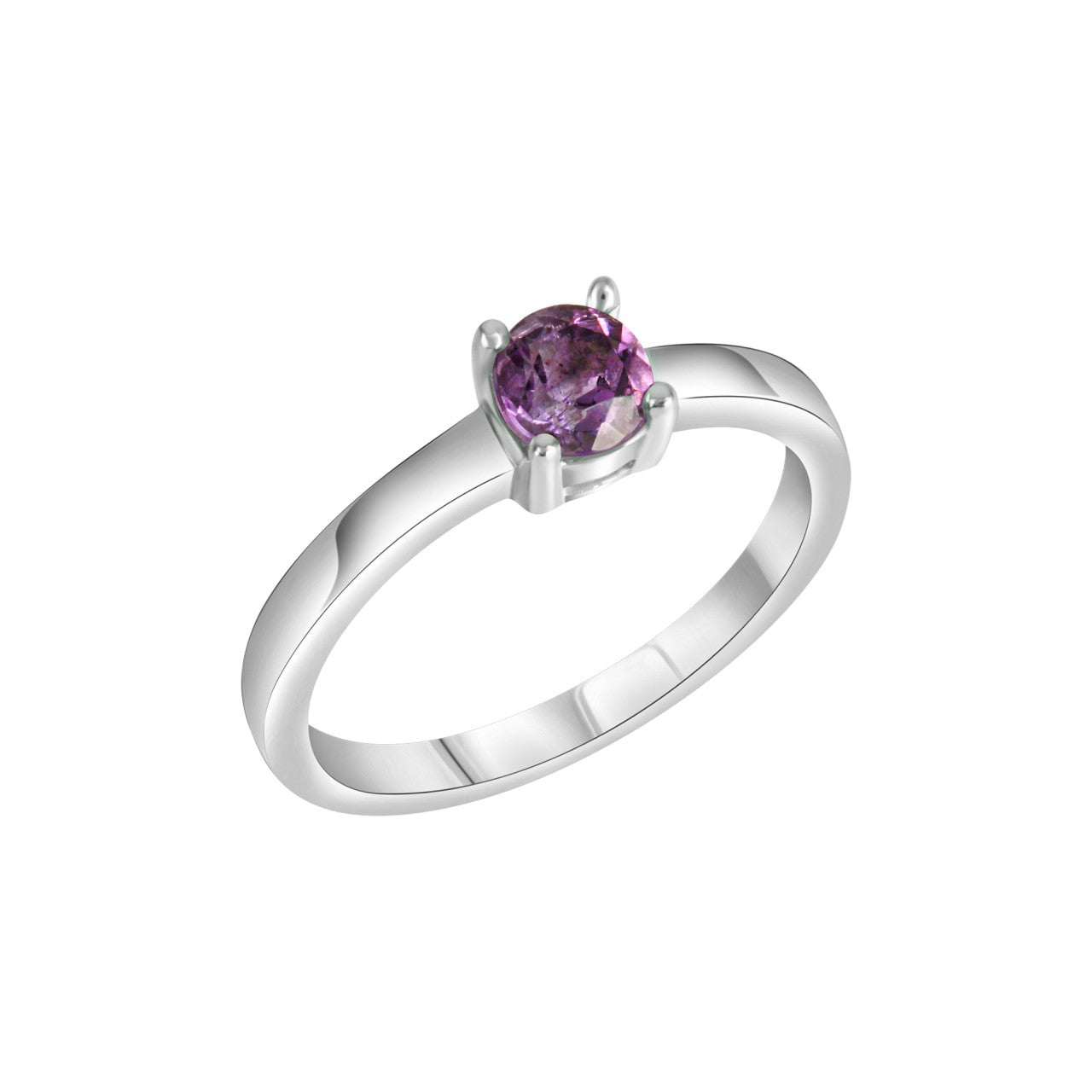 Schmuck Ring Damen 925-Sterling Silber rhodiniert Amethyst günstig kaufen