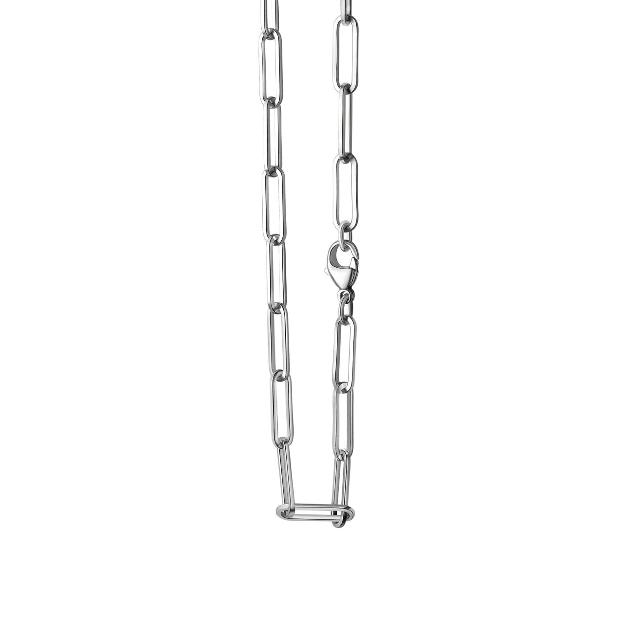 Schmuck Collier Damen 925er Sterling Silber rhodiniert Gliederkette 45cm günstig kaufen