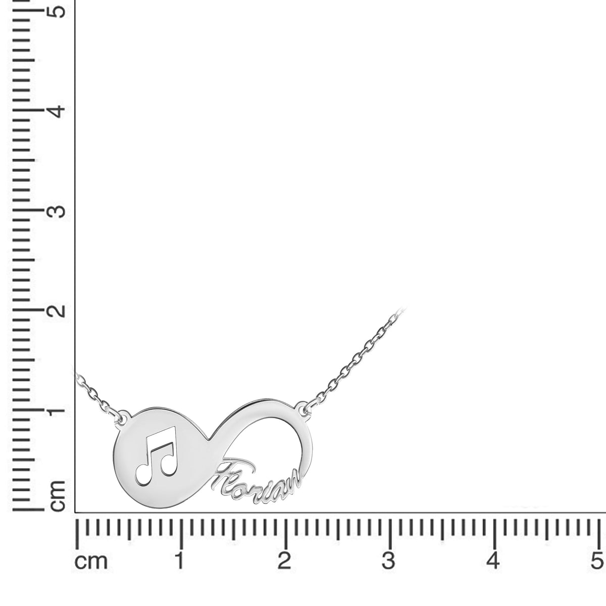 Collier Ankerkette 925/- Sterling Silber rhodiniert 48,0cm