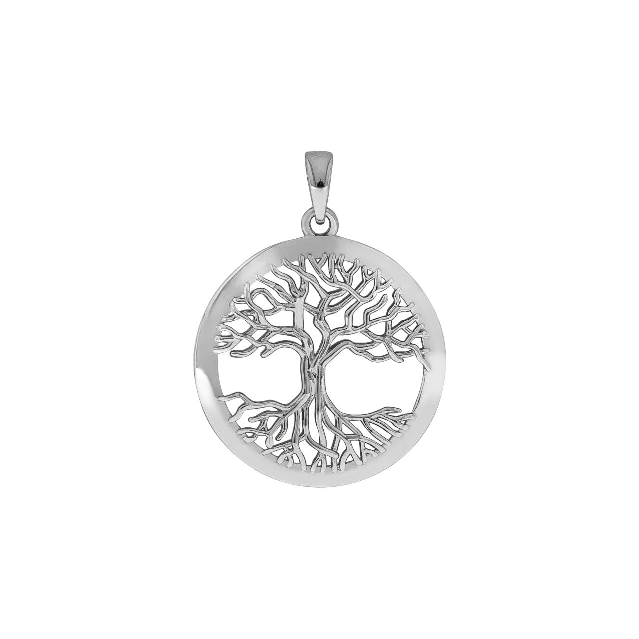 Schmuck Halsketten-Anhänger Damen 925er Sterling Silber rhodiniert 3,0cm günstig kaufen