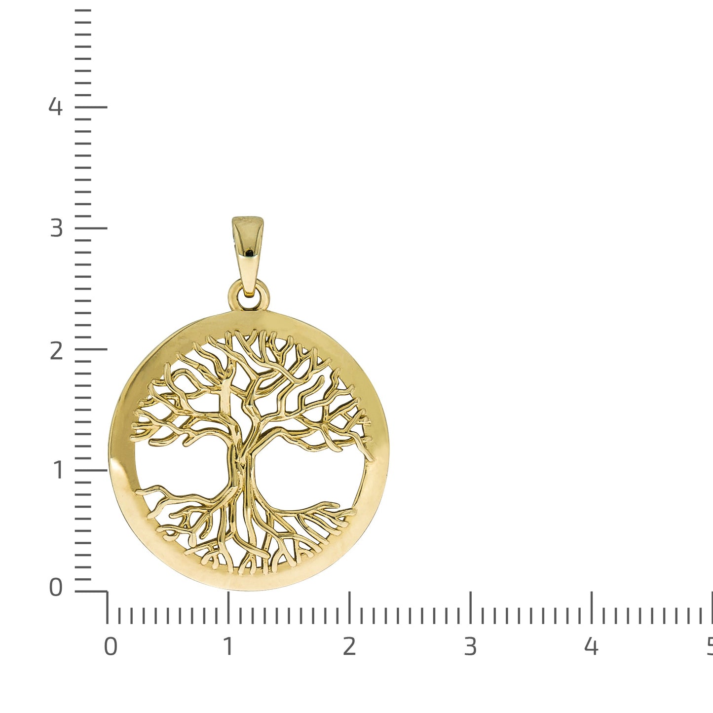 Anhänger 925/- Sterling Silber vergoldet 3,0cm
