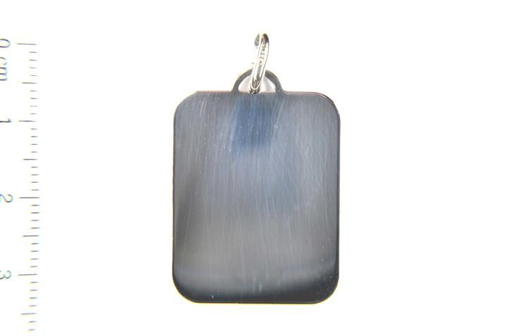 Anhänger 925/- Sterling Silber rhodiniert 3,8cm