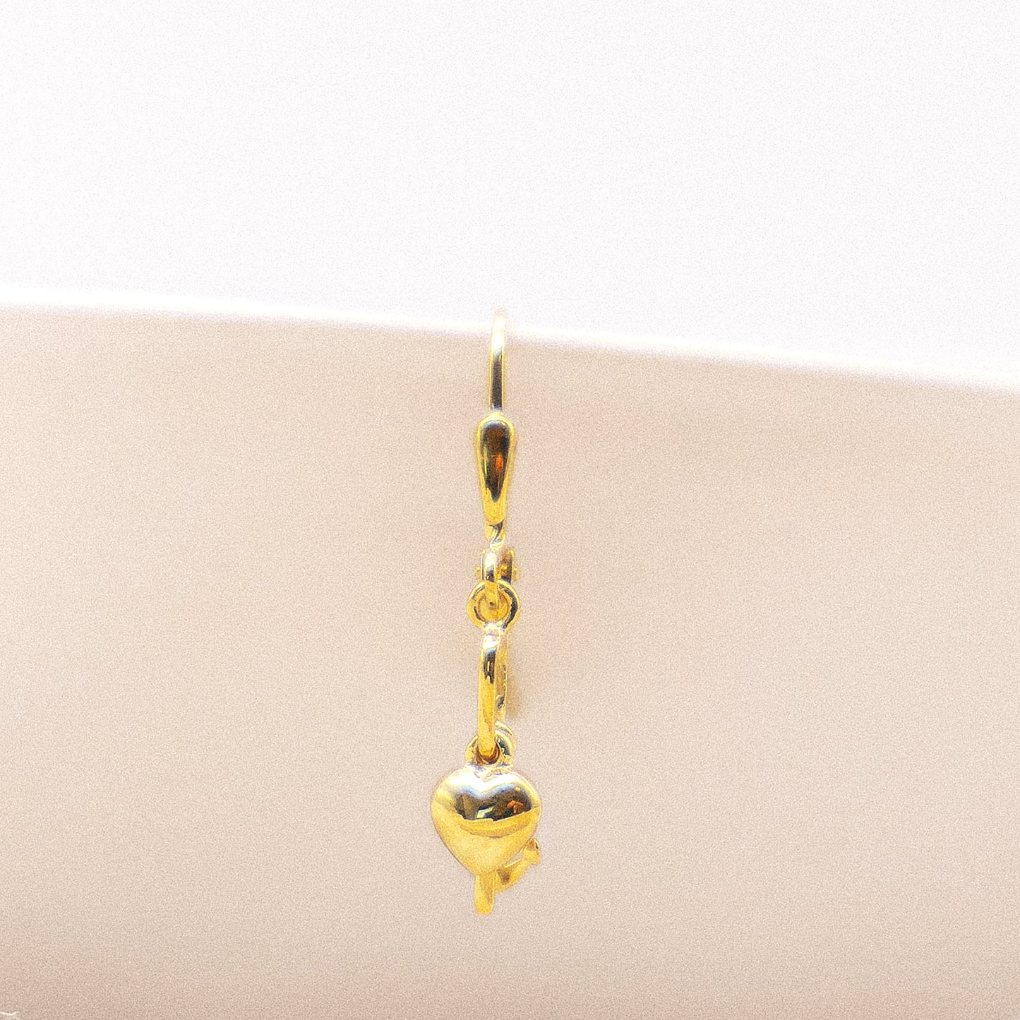 Ohrringe 375/- Gold 2,4cm ohne