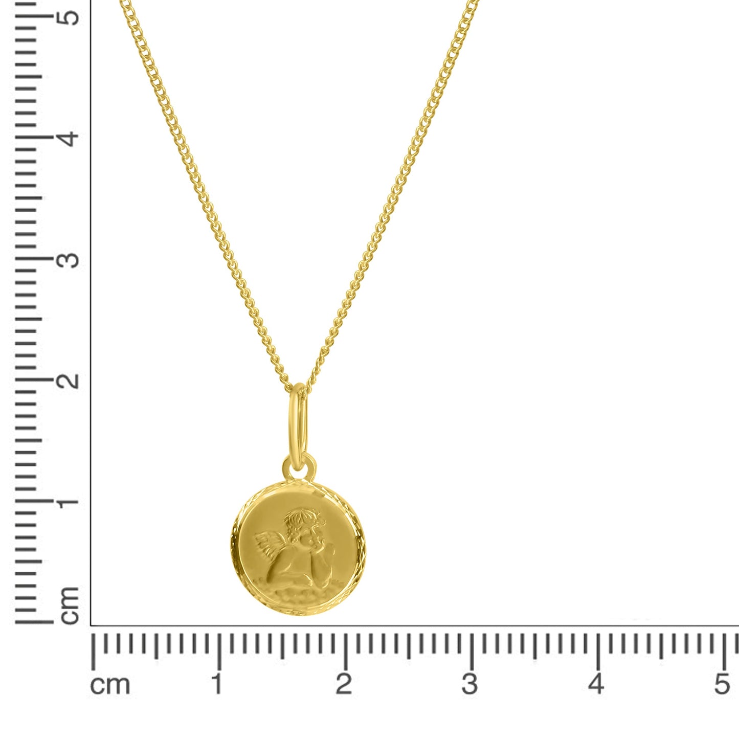 Halskette Panzerkette 333/- Gold 38,0cm ohne Stein