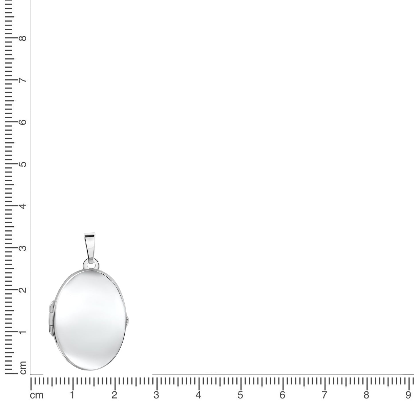 Anhänger 925/- Sterling Silber Rhodiniert 3,8cm