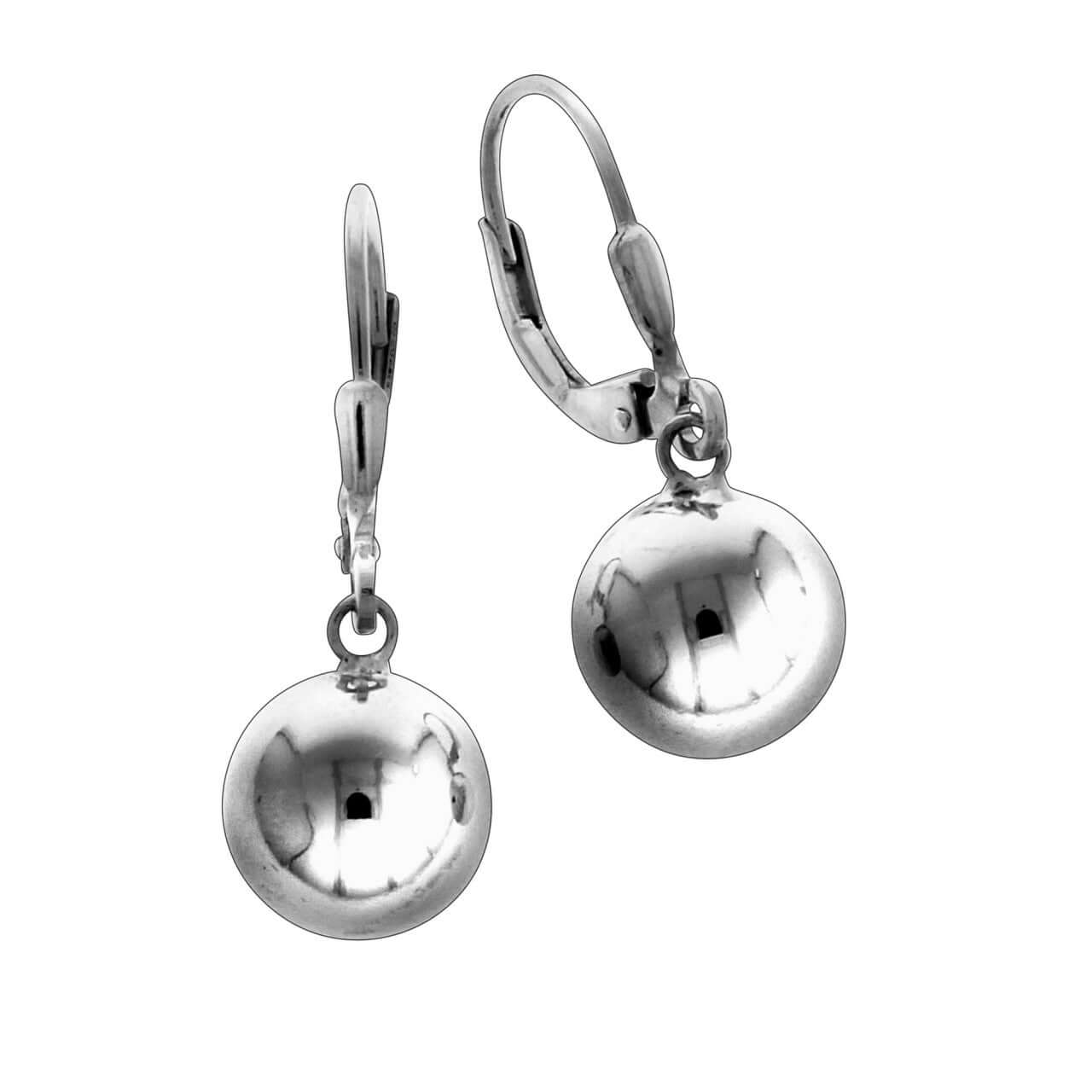 Schmuck Ohrhänger Ohrringe 925er Silber Kugel 10mm 2,8cm, 1 Paar günstig kaufen