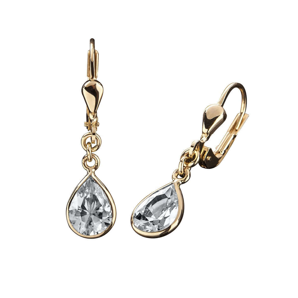 Schmuck Ohrhänger Ohrringe 333er Gold Zirkonia weiß 2,9, 1 Paar günstig kaufen
