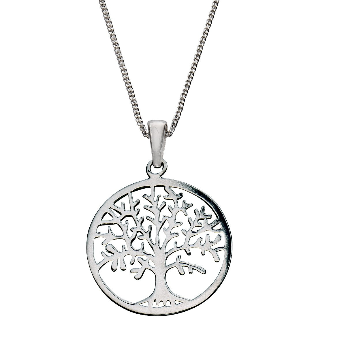 Schmuck Halsketten-Anhänger mit Halskette Damen 925 Sterling Silber Lebensbaum 40cm günstig kaufen