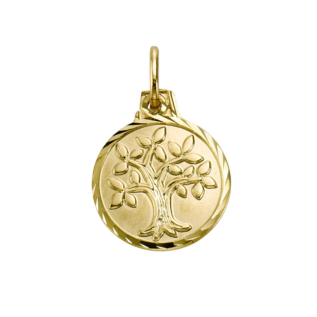Schmuck Halsketten-Anhänger Damen 333 Gold Motiv Lebensbaum 1,2cm günstig kaufen