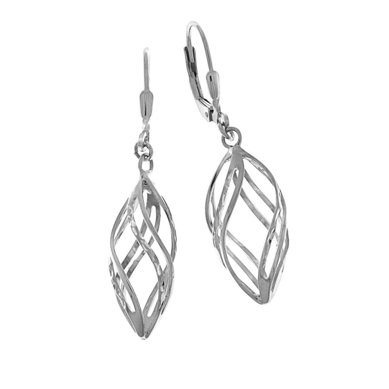 Schmuck Ohrhänger Ohrringe 925er Silber rhodiniert 4,2cm, 1 Paar günstig kaufen