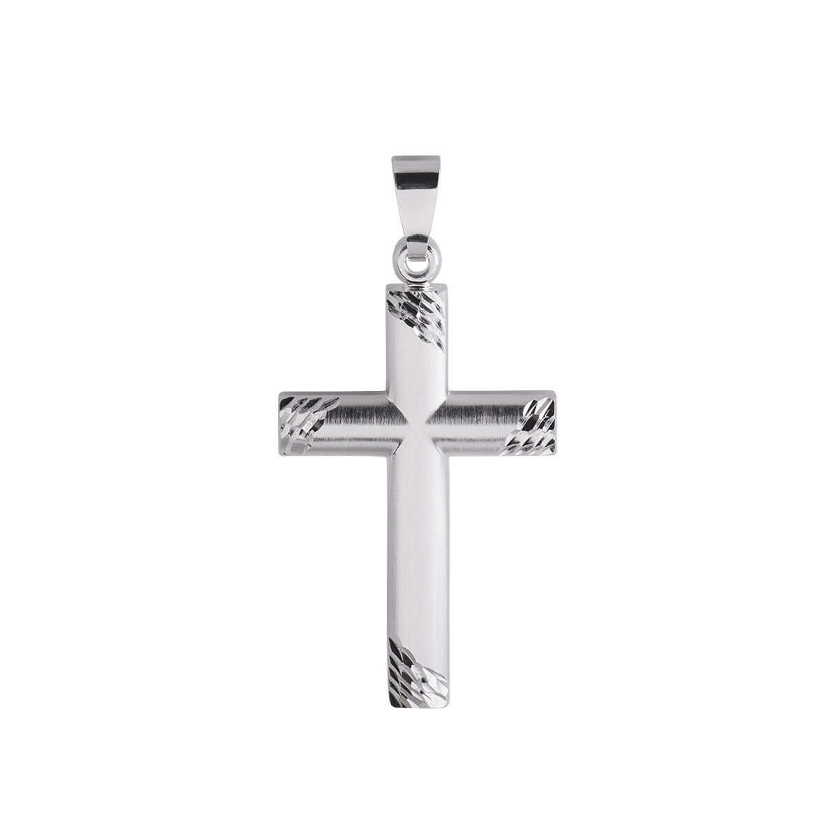Schmuck Halsketten-Anhänger Damen 925 Silber Kreuz Motiv 3,1cm günstig kaufen