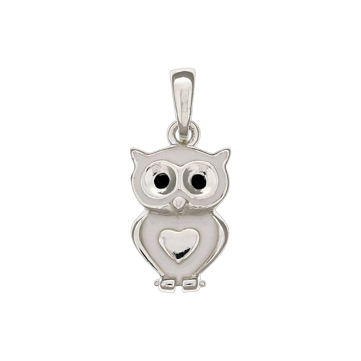 Anhänger 925/- Sterling Silber versilbert 1,8cm