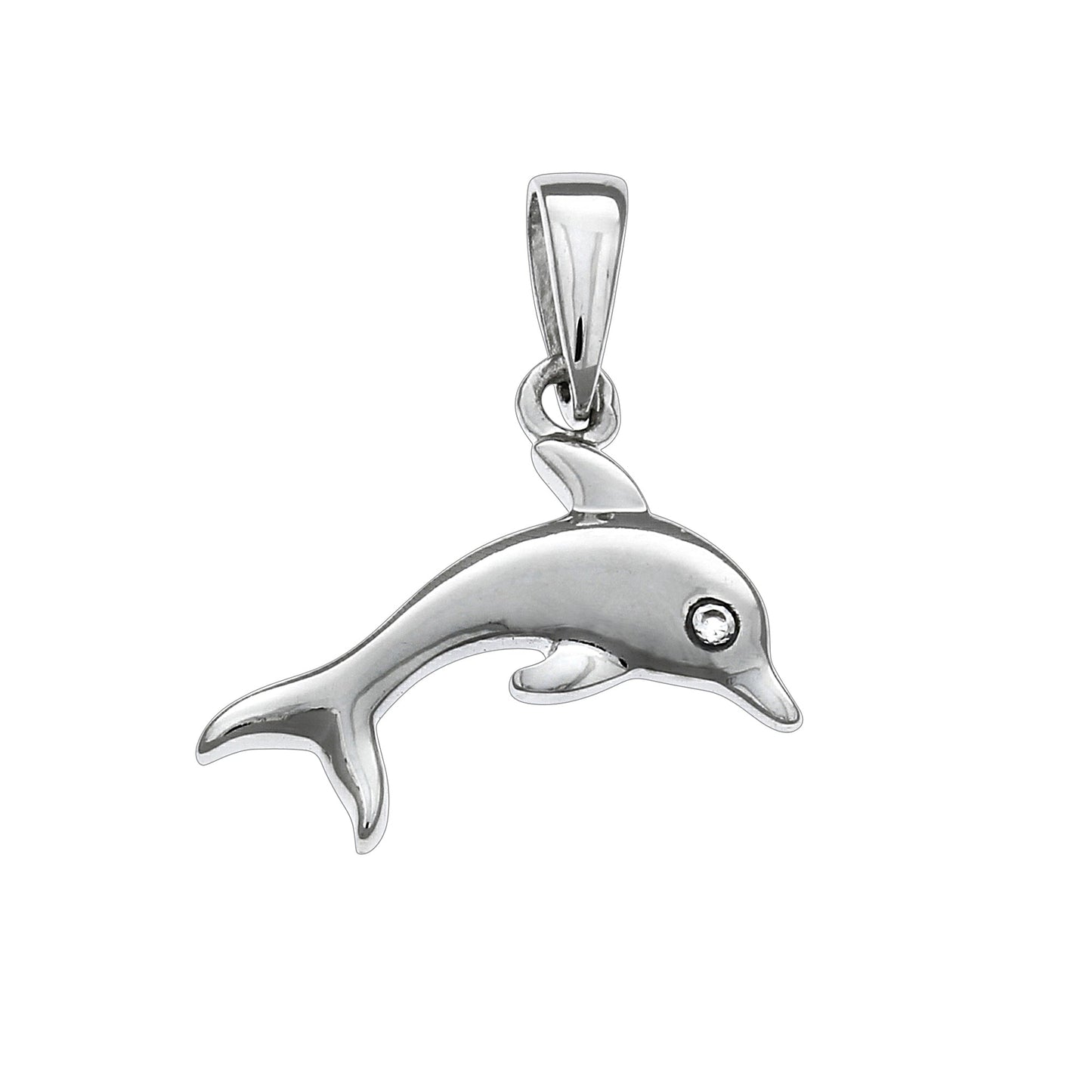 Anhänger 925/- Sterling Silber rhodiniert 1,8cm