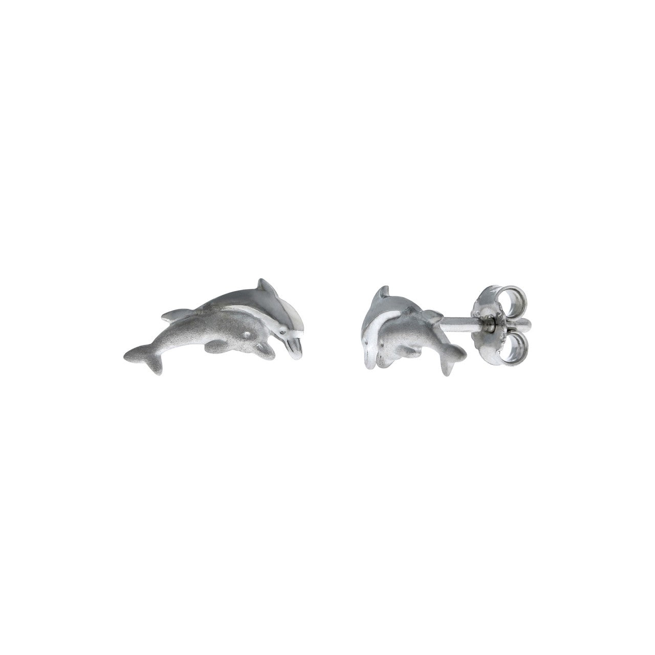 Schmuck Ohrstecker Kinder 925er Sterling Silber Delfine 1,1cm, 1 Paar günstig kaufen