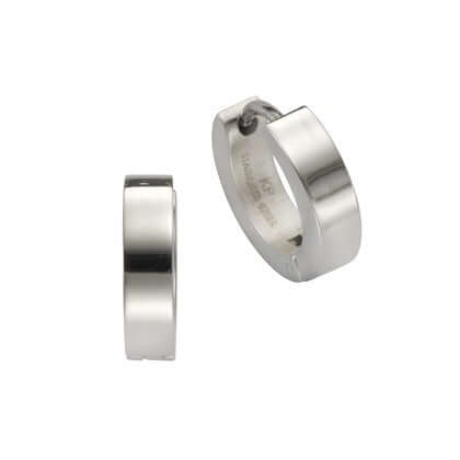 Schmuck Creolen Ohrringe Damen Edelstahl 1,3cm, 1 Paar günstig kaufen