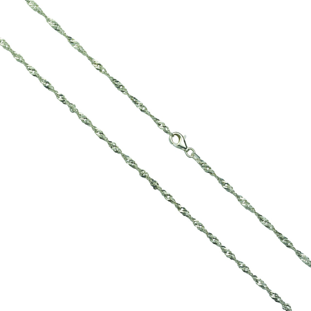 Schmuck Collier Damen 925er Sterling Silber rhod. Singapur günstig kaufen