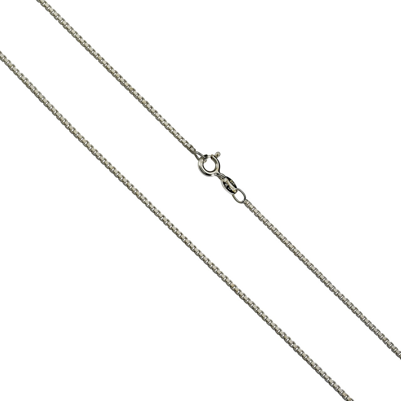 Schmuck Collier Damen 925er Sterling Silber rhod. Veneziakette 40/42/45/50/55/60cm günstig kaufen