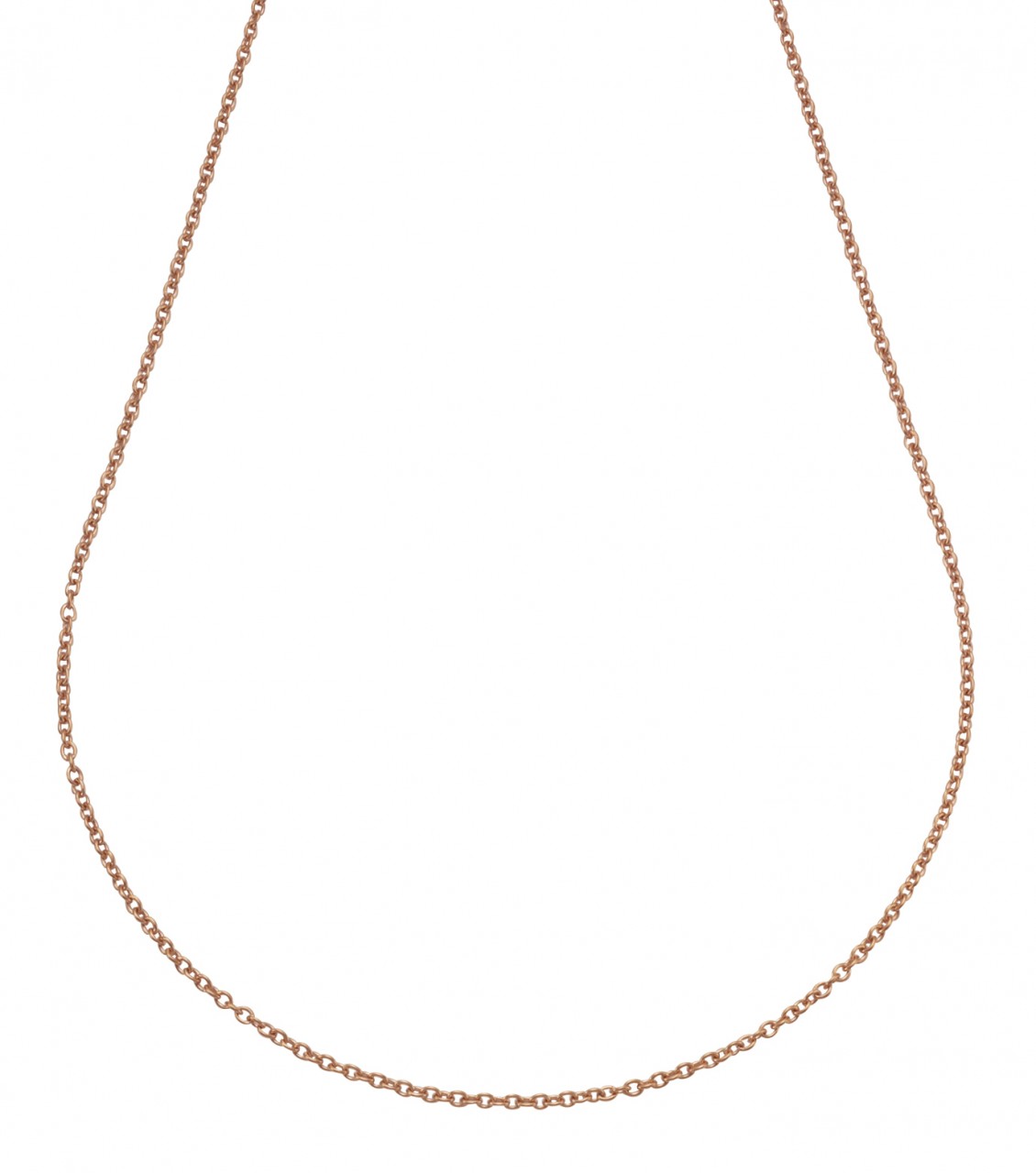Schmuck Collier Unisex Edelstahl rosévergoldet Ankerkette 2mm breit 45cm günstig kaufen