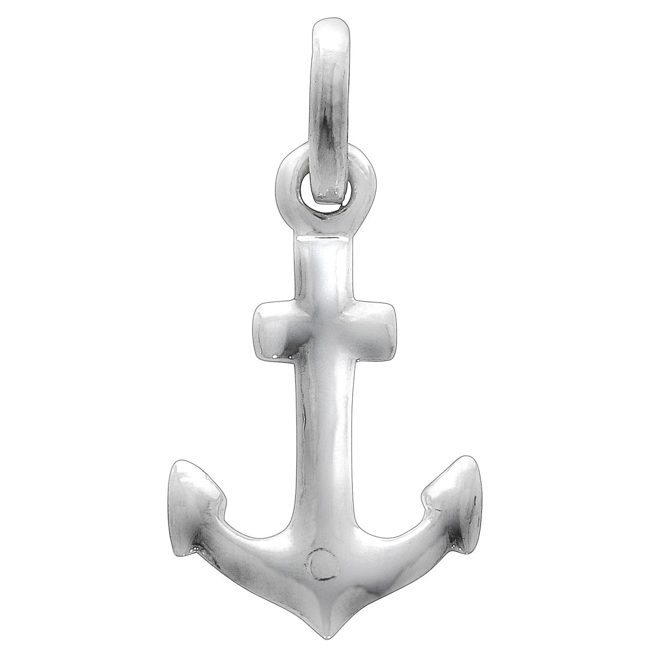 Schmuck Halsketten-Anhänger Damen 925 Silber rhodiniert Anker 2,1cm günstig kaufen
