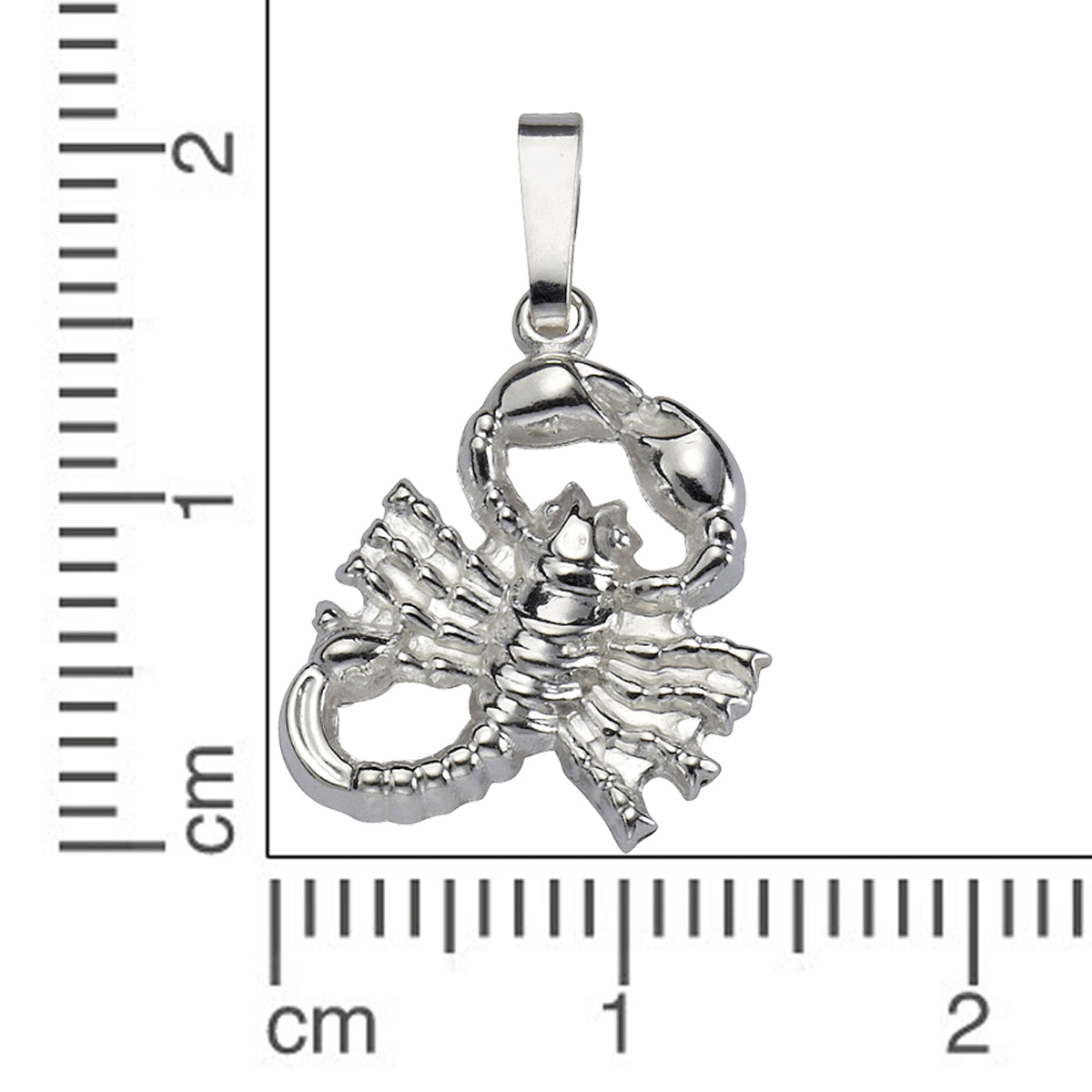 Schmuck Halsketten-Anhänger Unisex 925er Sterling Silber Sternzeichen 1,8cm günstig kaufen