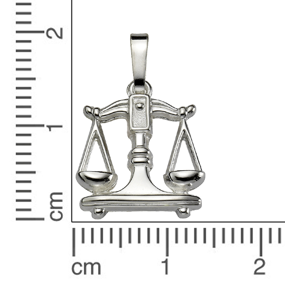 Schmuck Halsketten-Anhänger Unisex 925er Sterling Silber Sternzeichen 1,8cm günstig kaufen