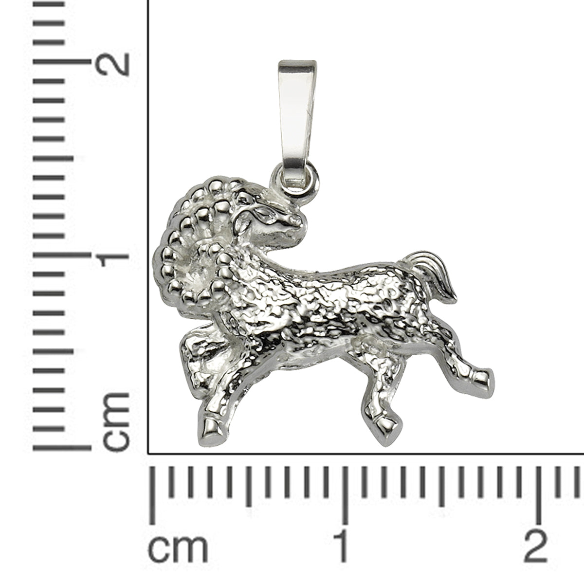 Schmuck Halsketten-Anhänger Unisex 925er Sterling Silber Sternzeichen 1,8cm günstig kaufen