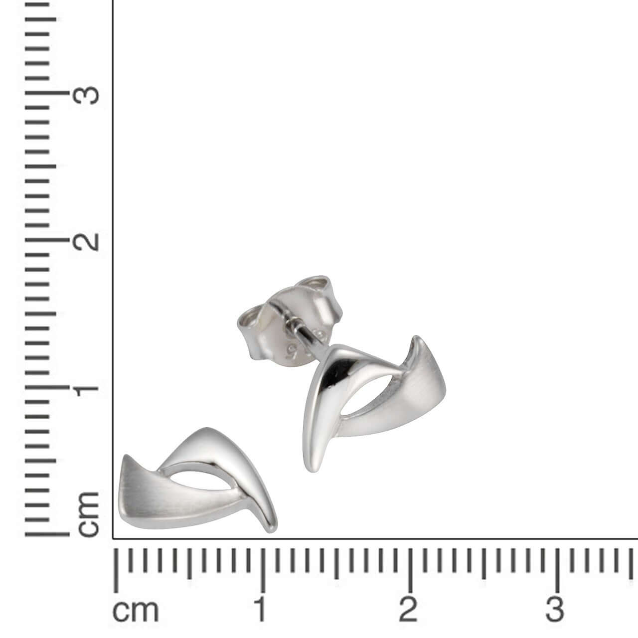 Schmuck Ohrstecker Damen 925 Silber rhodiniert 0,6cm, 1 Paar günstig kaufen