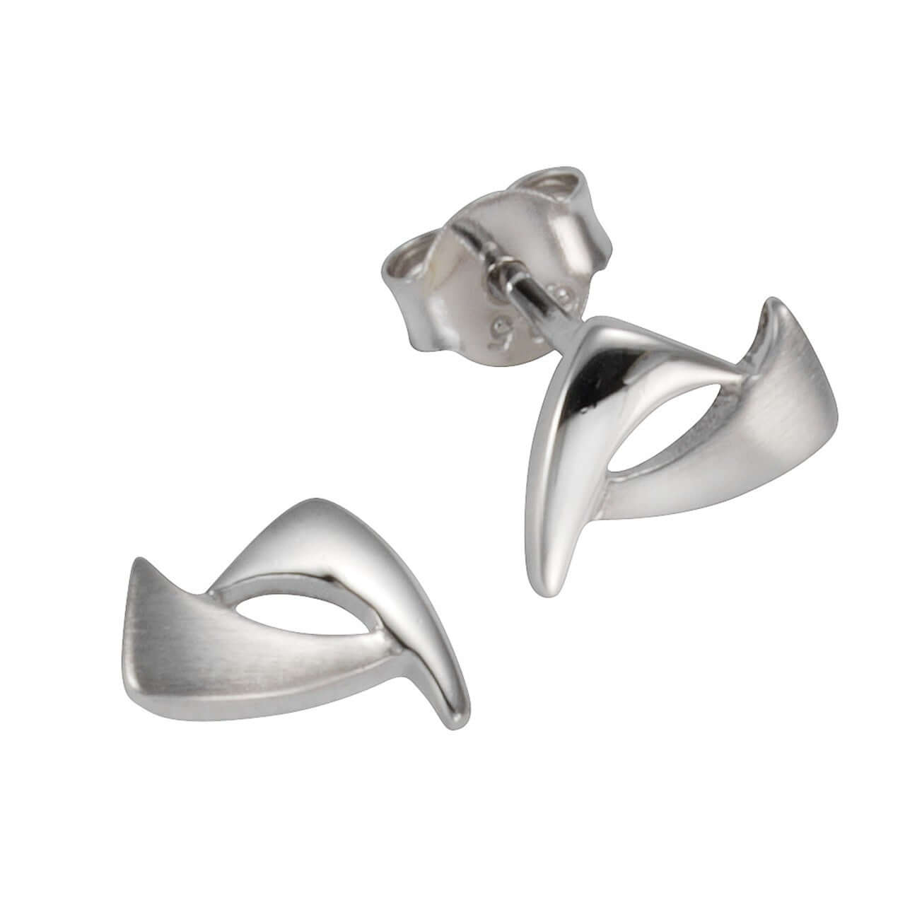 Schmuck Ohrstecker Damen 925 Silber rhodiniert 0,6cm, 1 Paar günstig kaufen