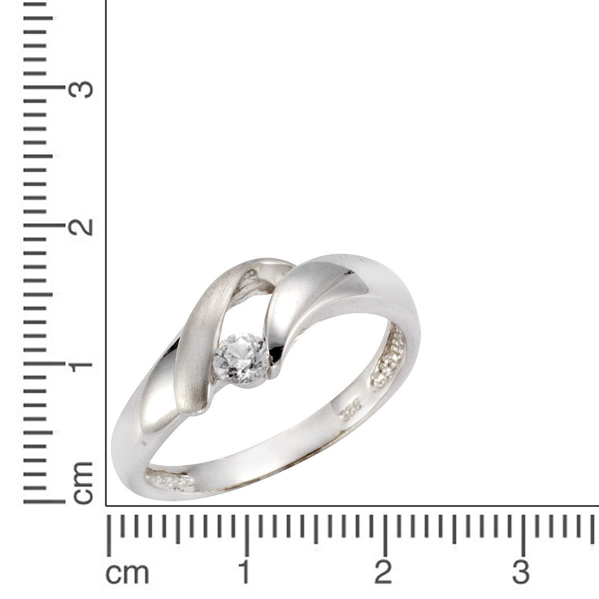 Schmuck Ring Damen Silber 925 Zirkonia weiß günstig kaufen