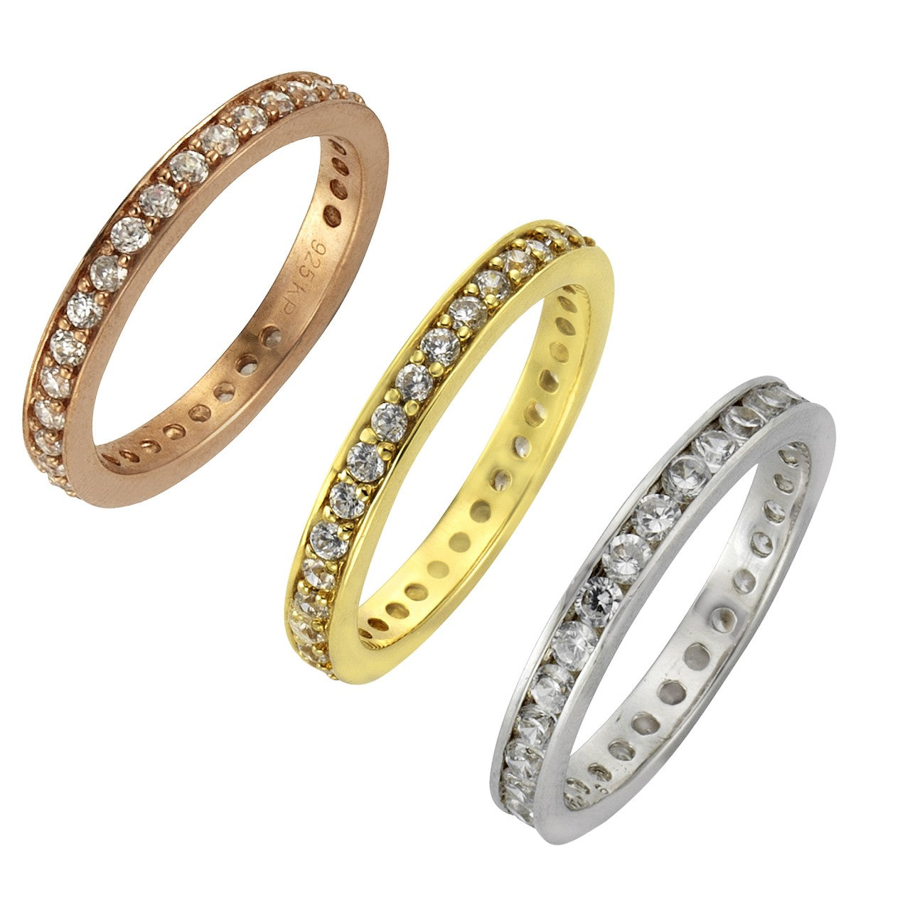 Schmuck Ring Damen 925 Silber Zirkonia weiß günstig kaufen