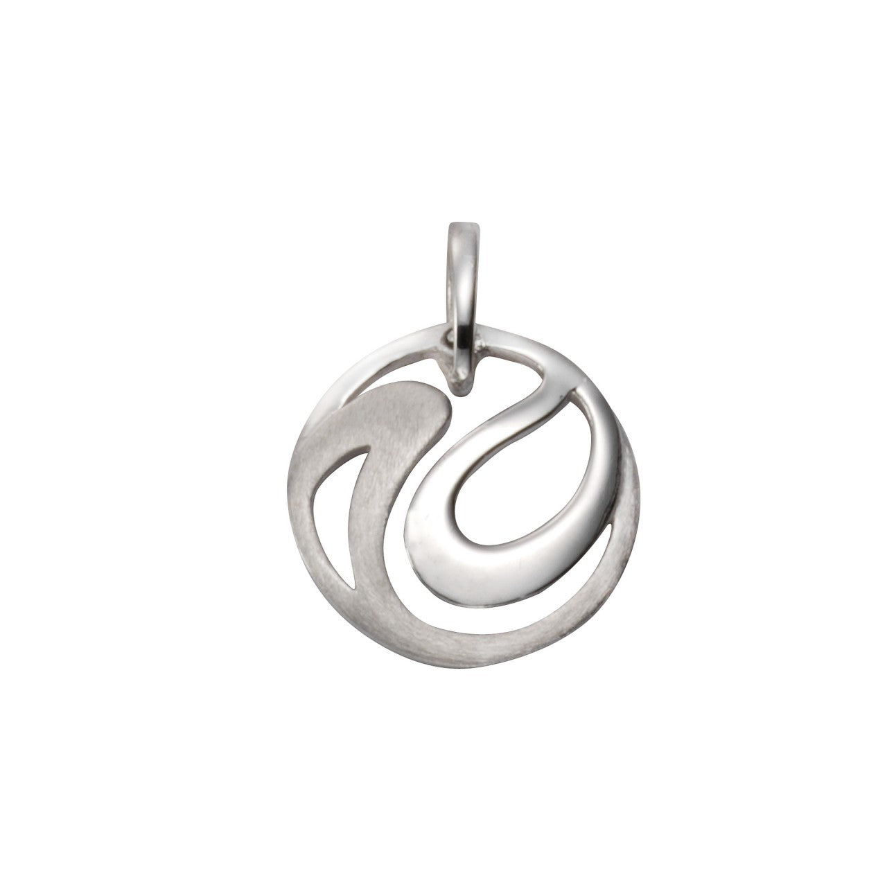 Schmuck Halsketten-Anhänger Damen 925er Sterling Silber rhodiniert 1,7cm günstig kaufen