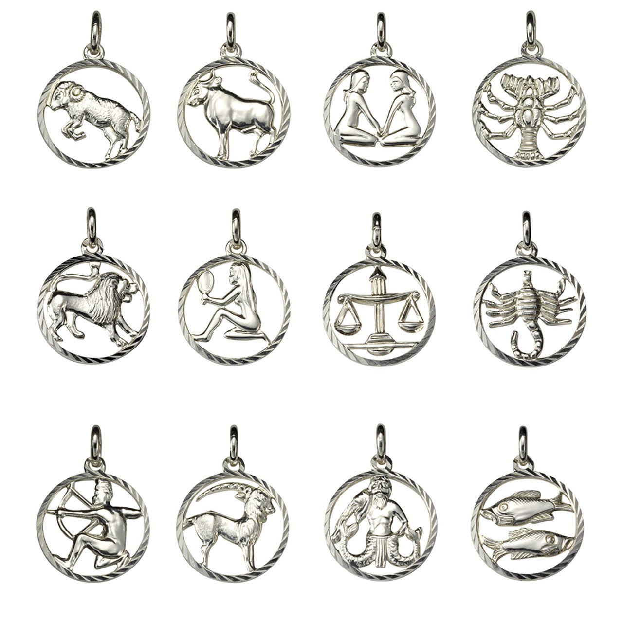 Schmuck Halsketten-Anhänger Unisex 925er Sterling Silber Sternzeichen Steinbock 2,1cm günstig kaufen