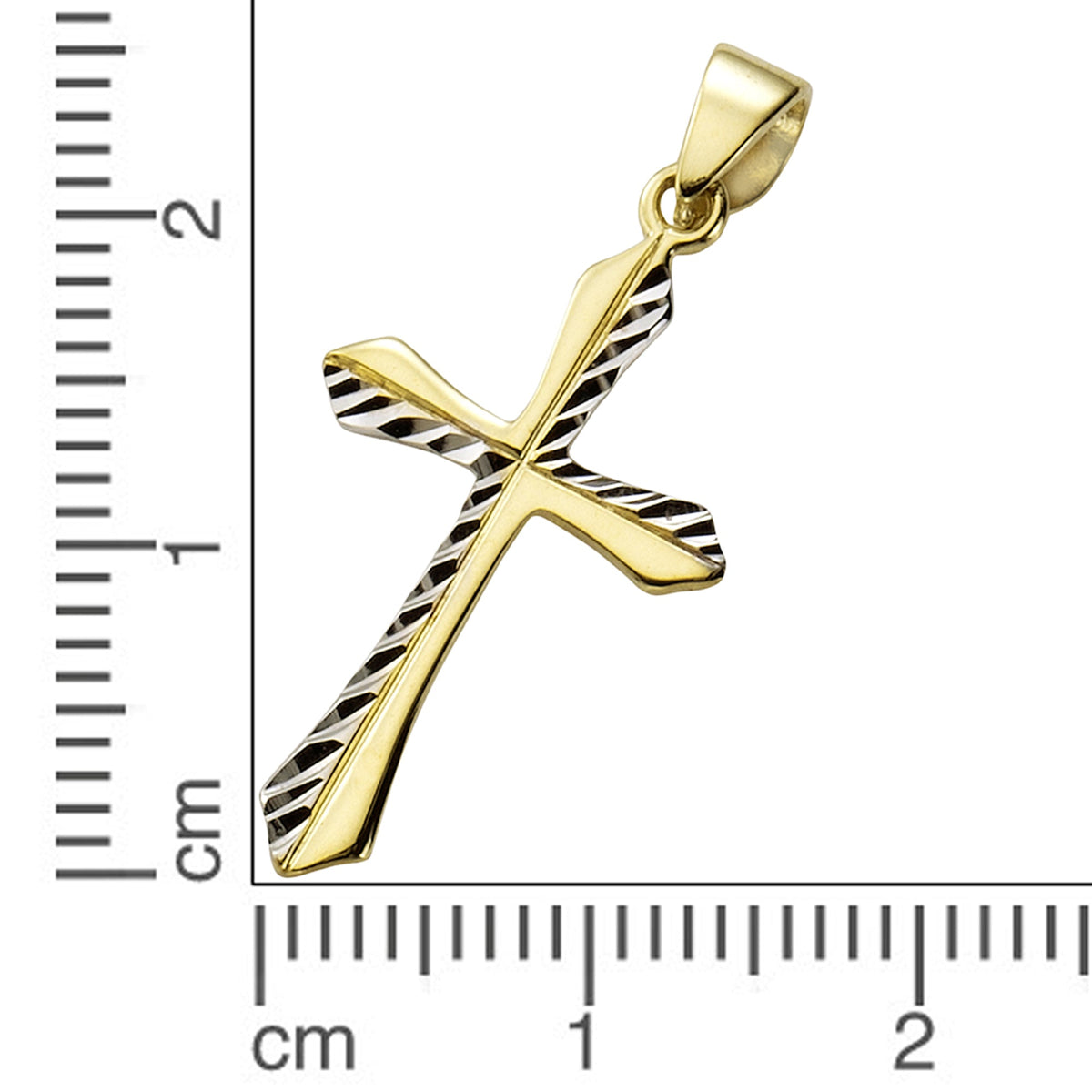 Anhänger Panzerkette 333/- Gold 2,8cm
