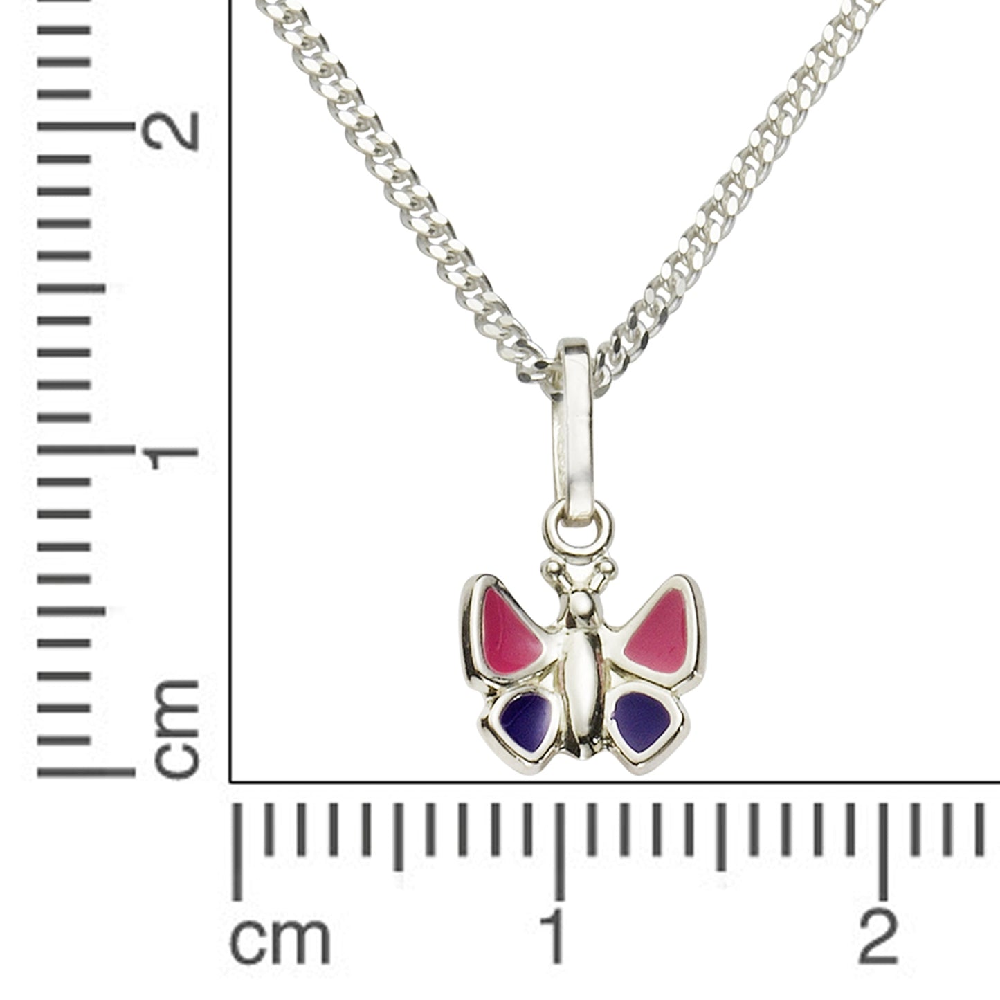 Hals-Kette Panzerkette 925/- Sterling Silber 38,0cm ohne Stein